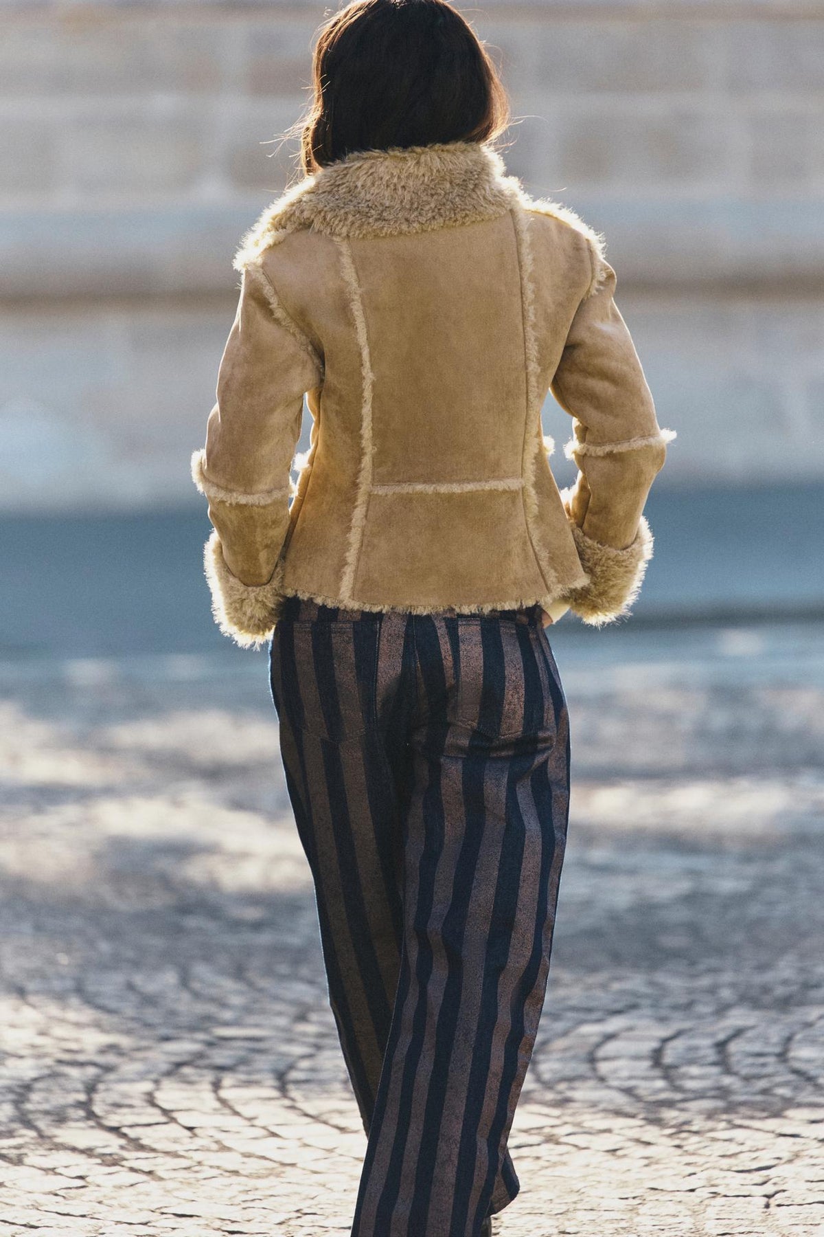 AVELIA - SUEDE COAT